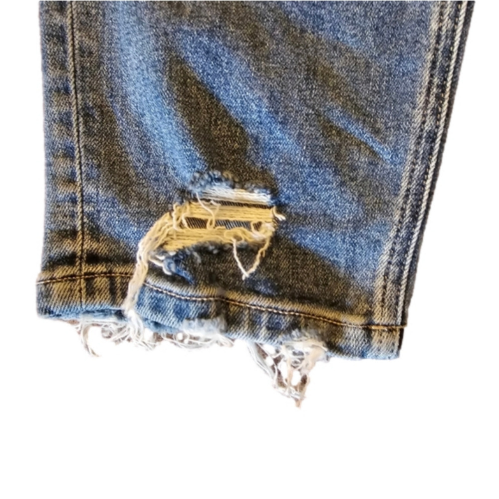 Flying Monkey Light/Medium Wash High Rise Boyfriend Straight Leg Jeans Size 30 - Picture 4 of 16